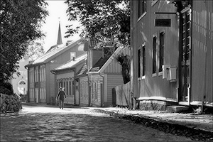 Svartvita Kungälvsbilder