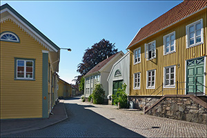 Kungälvsbilder med miljöer och platser
